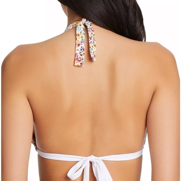 Bleu Rod Beattie Flower Hour Triangle Bikini Hipster Top swimsuit. Swimwear 8 - Picture 5 of 8